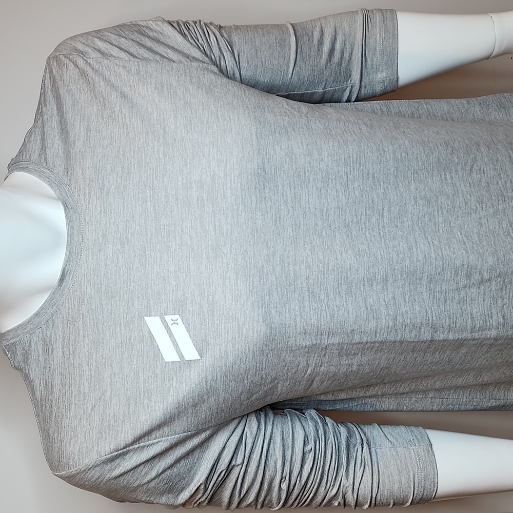 HURLEY LONG SLEVES PERFORMANCE SHIRT, SIZE LARGE (L), GREY COLOR